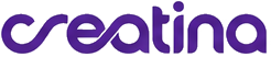 Creatina purple wordmark logo